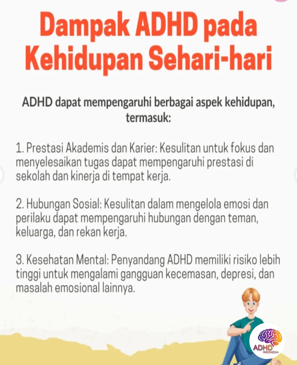 ADHD dan Hubungan Sosial Anak di Lingkungan Sekolah di Kabupaten Agam