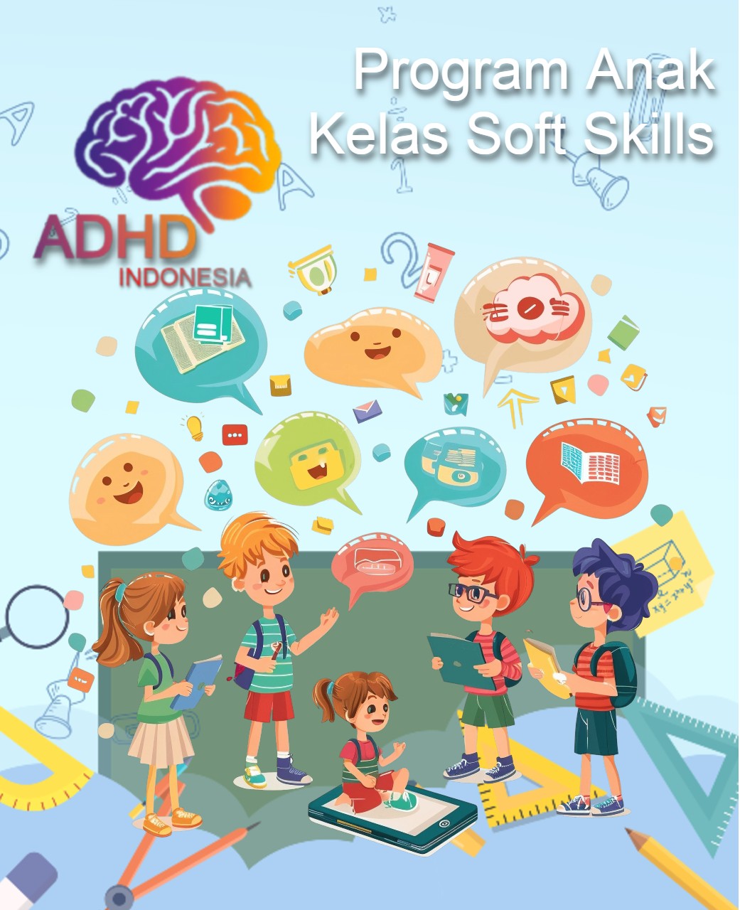 Program ADHD Indonesia Kabupaten Agam Kelas Soft Skills Anak ADHD